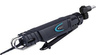 92413 V - Řezný výkon: Ocelový plech 3 mm / hliník 4 mm - Nízké vibrce - Nízký hluk - Vyšší výkon při součsném snížení hmotnosti, spotřeby vzduchu, hluku vibrcí - Výškově nstvitelná příložk,