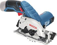 Ø vrtáku pro ocel/dřevo 10/30 mm 90351 104 Akumulátorová švlová pil GSA 10,8 V-LI - Volnoběžná rychlost 0-3000 1/min - Délk zdvihu 14,5 mm - Hmotnost (včetně kumulátoru) 1,2 kg 90351 105