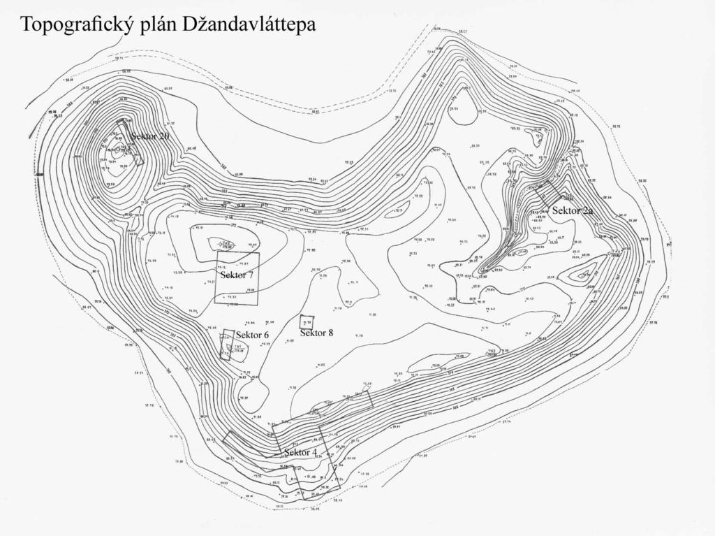 Kótované promítání - Topografické plochy Obrázek: Převzato z http://web.ff.cuni.