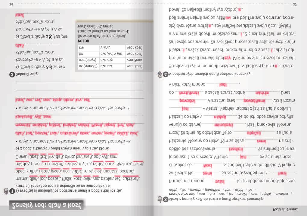 gramatiky na súvislých pútavých textoch rôznorodé cvièenia s priestorom na