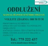 734 145 401 Ob 2+kk ve Velkém Meziříčí vyměním za byt v Brně. 704 238 685 OB 3+1 Brno Komárov vyměním za dva menší byty. 723 049 381, 776 578 096 SB 1+KK Brno Židenice, 1.