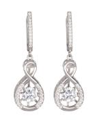 72 g 5187 00 Earrings Ag 925/Rh S: 36 x 11 mm S: 1.4 x 0.