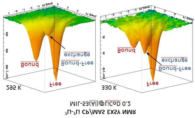 2D ²⁷Al tříkvantové (3Q) MAS NMR experimenty byly využity pro sledování strukturních změn v anorganické části systémů, zatímco segmentová a iontová dynamika byla sledována pomocí 7 7 ⁷ Li, ¹ H a ¹ ¹