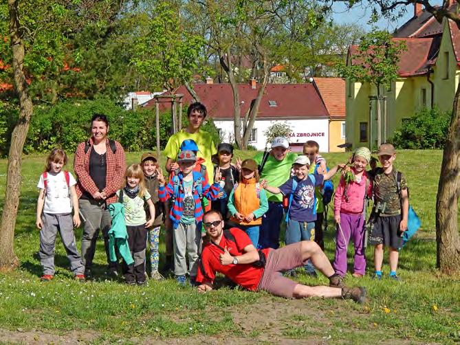 Náplní kroužku bylo především prohloubení vztahu dětí k přírodě a získání