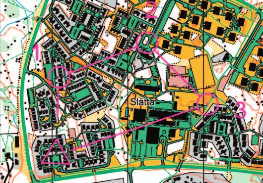 Zároveň jsou uvedeny dovednosti, které dané cvičení rozvíjí, a přiloženy příklady map s ukázkou daného typu tréninku. 9.5. Mapové tréninky se sítí stop 9.5.1.