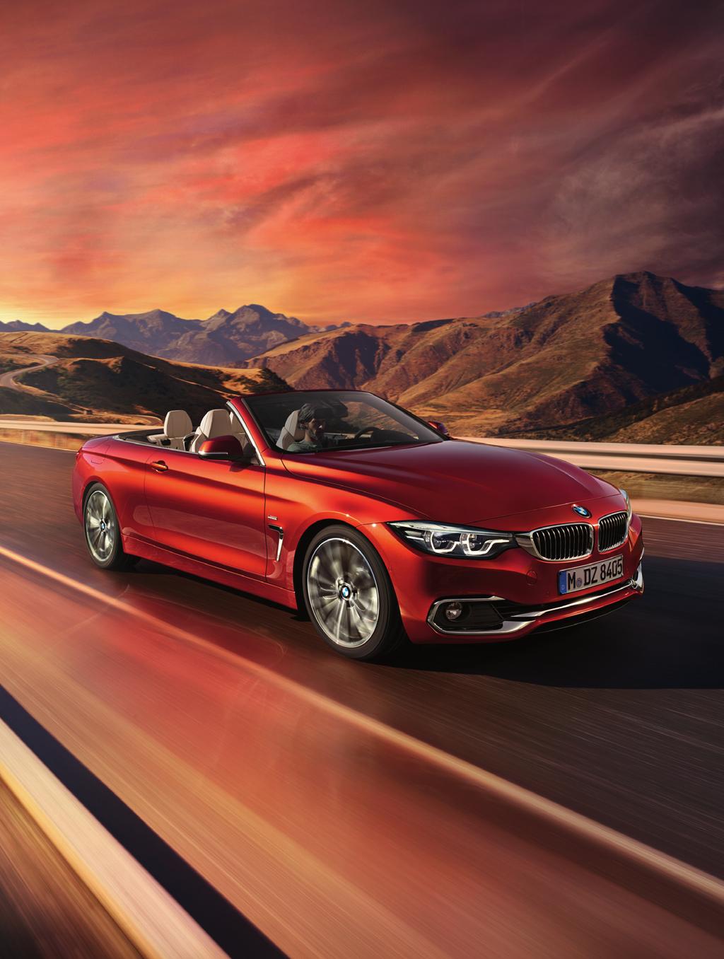 Radost z jízdy BMW ŘADY 4 CABRIO CENA ZÁKLADNÍHO MODELU OD