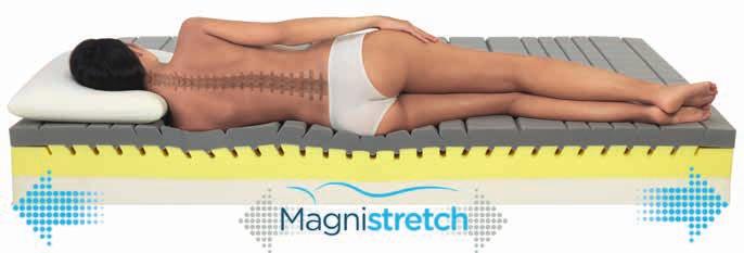 Magniflex představuje světovou novinku, matrace Magnistretch určené pro aktivní regeneraci těla během spánku.