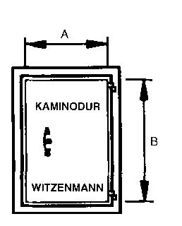 Základné rozmery Diely pre odbočenie, zaústenie, kontrolu, čistenie a ukončenie Univerzálny kryt komína so zadným vetraním AB 6.50.