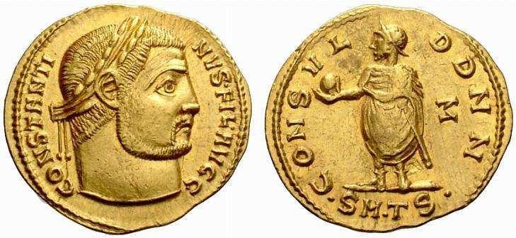 2.4 Třetí tetrarchie (308 313) Po zasedání v Carnuntu v roce 308 bylo jasné, ţe se tetrarchický systém nastavený Diocletianem jiţ neudrţí.