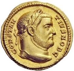5.1 Mincovní nominály Mezi lety 284 aţ 294 razil císař Diocletianus, a později i jeho kolegové, mincovní nominály zděděné z předchozího období. Převáţně to byl zlatý aureus a měděný antoninianus 189.