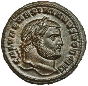 V podstatě tedy můţeme hovořit pouze o čtyřech hlavních nominálech, zastoupených třemi mincovními kovy 198 aureus, argenteus, follis a antoninianus (obr. 36).