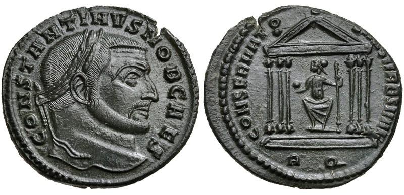 5.3.6 Constantinus a Licinius Raţby Constantina i Licinia během období tetrarchie jsou také pouze substitucemi císařů Constantia Chlora a Galeria.