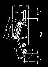 Měřící síla 0,12 N (0,01 mm) příp. 0,25 N (0,002 mm). Dodává se vč. 1 měřící vložky z tvrdokovu Ø 2 mm (připojovací závit M 1,7), 1 klíče a prohlášení o shodě.