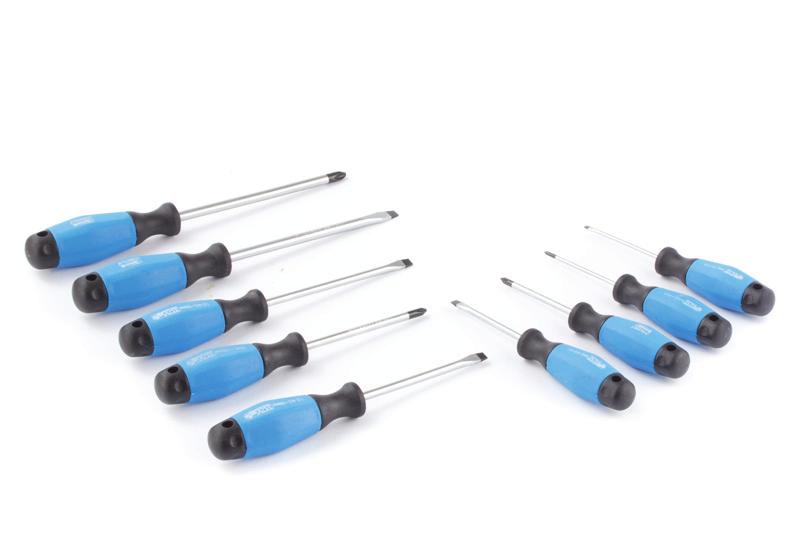 PZ2, ploché 5, 7 mm hlavice : 5, 6, 8, 10 mm šroubovák na bity ŠROUBOVÁKY SADA 39 ks SKRUTKOVAČ SADA SCREWDRIVER SET 108824 s bity a
