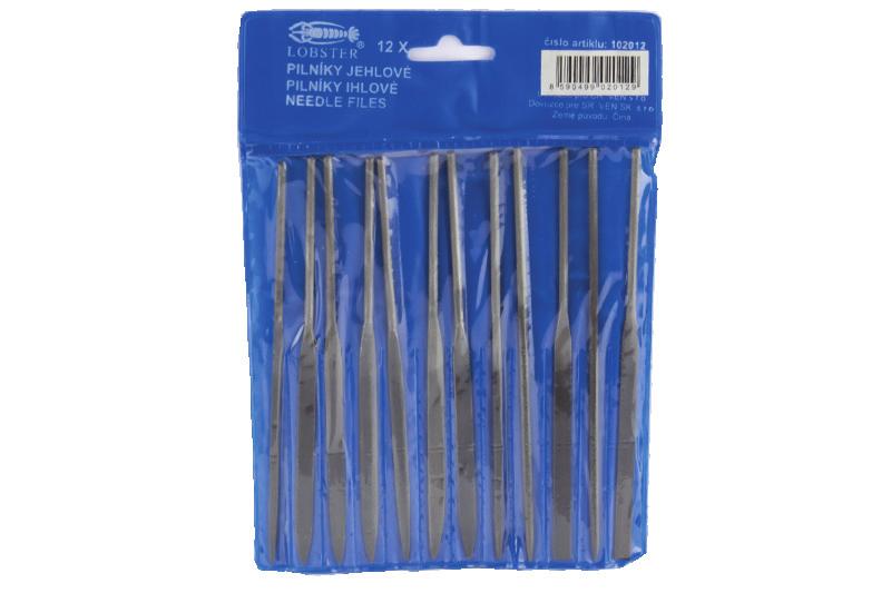 IHLOVÉ NEEDLE FILE 102012 sada 12 ks 1 200 VYTAHOVÁK HŘEBÍKŮ VYŤAHOVAČ KLINCOV