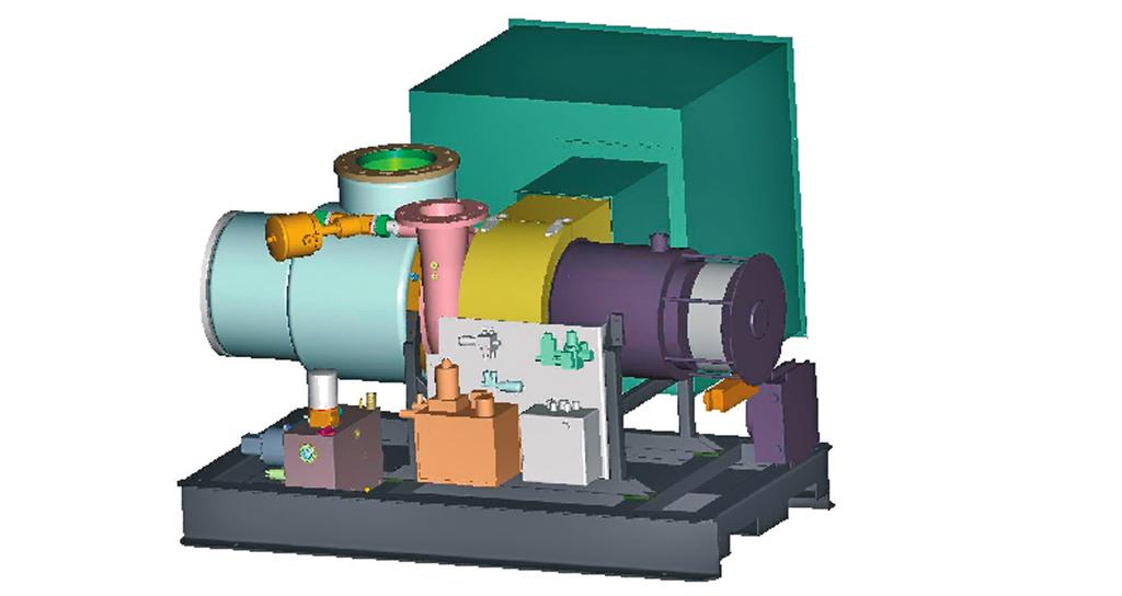 and power (CHP) ﬁred with wood residues is being taken into service in May 007 in Switzerland.