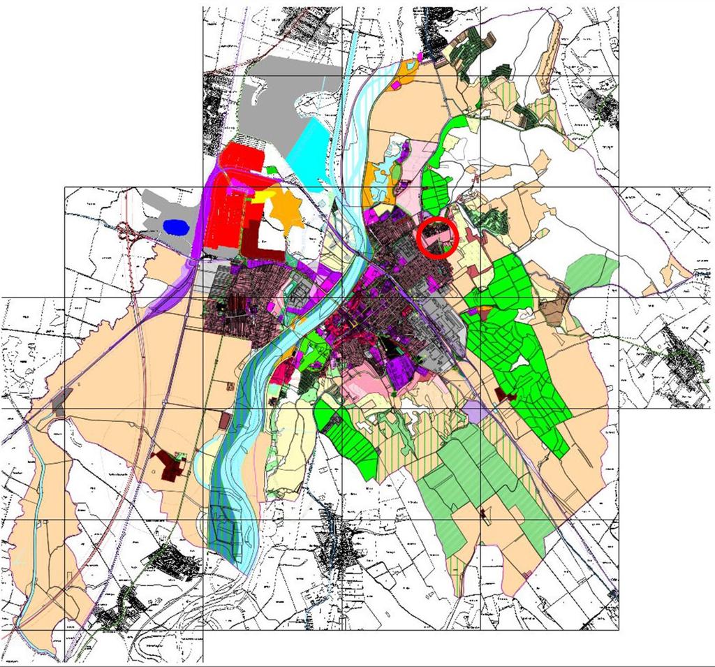 E. Riešenie urbanistickej štúdie E.1. Vymedzenie hranice riešeného územia bytovej výstavby IBV Panská niva II 2.