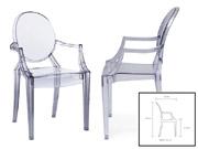110 Kč 133 Kč ŽIDLE "Laura" výška sedáku 47 cm, výška 86 cm, šíře 48 cm chromovaná podnož, celoplastová bílá skořepina sedáku s opěrákem, stohovatelná.