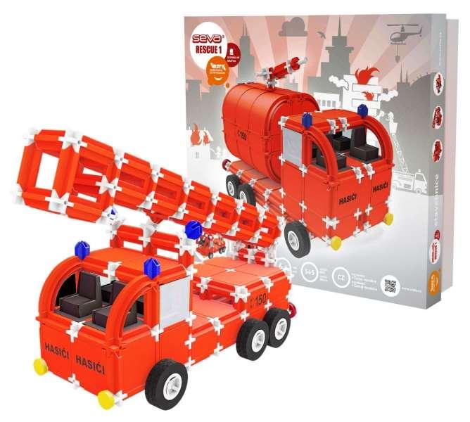 BENEŠ a LÁT, a.s. www.vista.cz SEVA RESCUE 1 Nová sada polytechnické variabilní stavebnice Seva umožní poznat odvážnou činnost hasičů.
