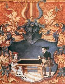 Pražští barvíři a mandlíři provozovali svoje řemeslo do roku 1562 jako svobodnou živnost. Téhož roku založili zemský barvířský cech, sdružující barvíře v celém Českém království.
