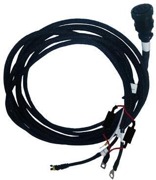 Elektrická instalace motoru / zkušební stav ECU motoru