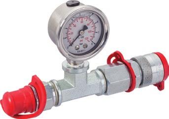připjvacím dílem a vsuvku pr přímé připjení ke všem hydraulickým čerpadlům