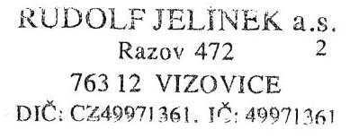 2. Prohlášení provozovatele potravinářského podniku o lihovině, která byla vyrobena na území České republiky Výrobce (jméno a příjmení u fyzických osob, název u právnických osob) IČO, bylo-li