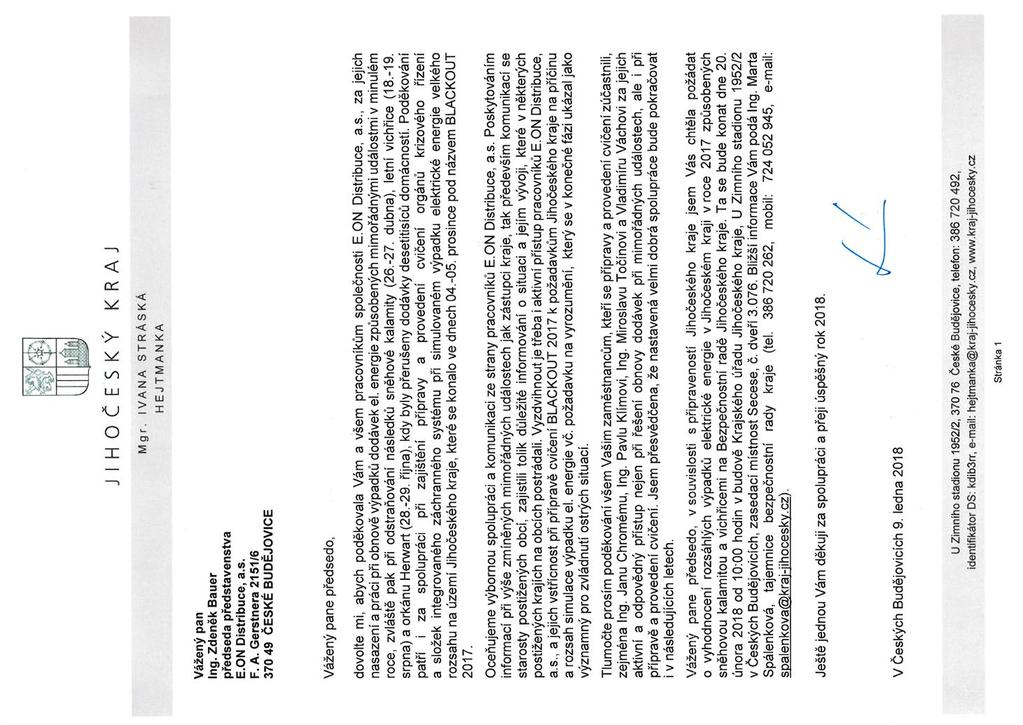 06 Editorial Za rokem 2017 se můžeme ohlédnout skutečně s radostí. Nejen ekonomické, ale i všechny další cíle distribuce jsme splnili.