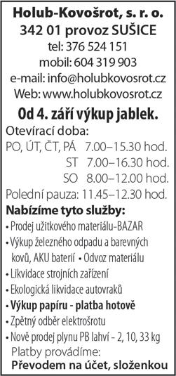 září do neděle 10. září 2017 bude probíhat odstávka sportovního areálu.