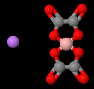 11. 2 Lithium Bis (oxalato) Boritan Jedná se o pevnou, krystalickou, hydroskopickou látku, která se nejčastěji vyskytuje ve formě bílého nebo světle žlutého, sypkého prášku.