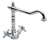 Ref. / Nr: / Kód: Monoblocco lavello verticale Single hole sink mixer Dvoupáková dřezová kuchyňská baterie Ø 33 1.24.342.61 Lv 5.24.342.01.61 Co 5.24.342.02.