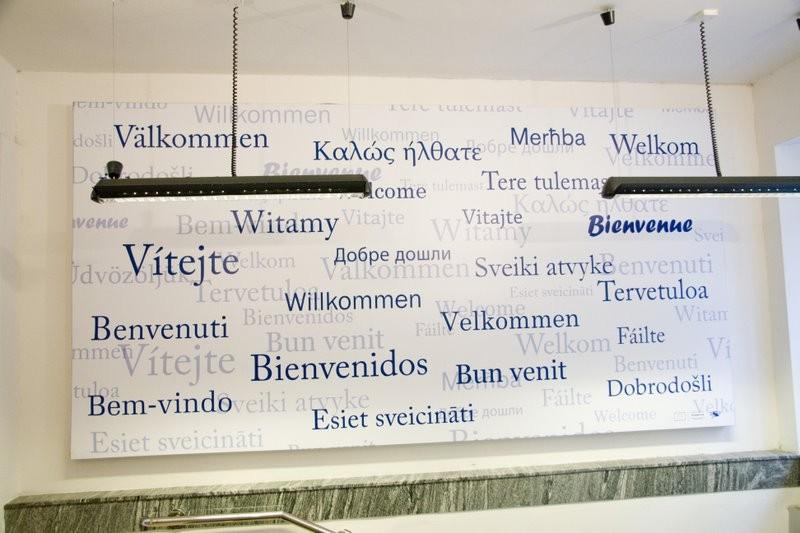 interiérové části budovy úřadu.