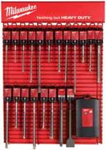 milwaukeetool.cz SDS-Plus M2 2 rezné vrtáky dlhé 1 metrový rad Poradie Ø mm mm mm Množstvo Obj.