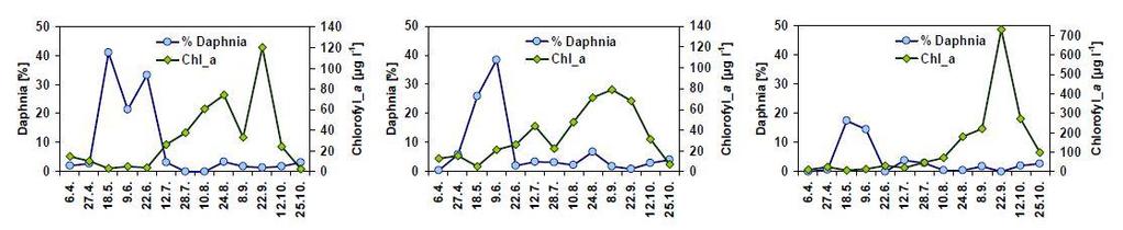 koncentrace fosforu se zvýšila z 0,036 na 0,041 mg/l. Důvody, proč k těmto zvýšeným koncentracím došlo.