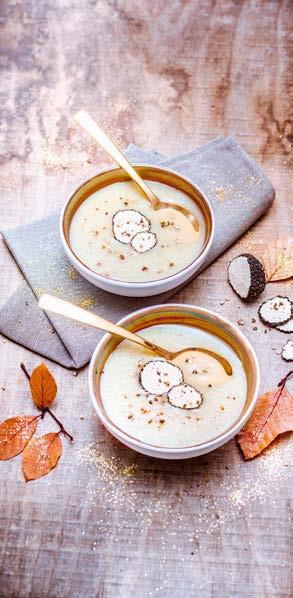 Čekankový bisque s lanýži Program Soup (polévka) 6 10 min. 30 min.