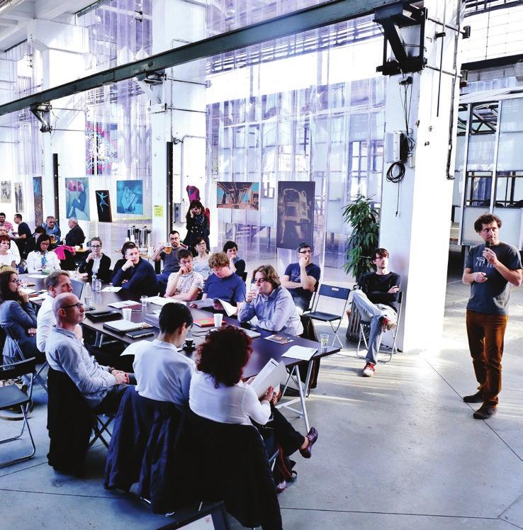 46 47 Otevřený think tank architektů: participace v architektuře 7. 4. 2016 / DEPO2015 Vzdělávací akce participace v architektuře, dialogy osobností současné české architektury a post industriální
