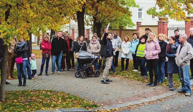 Od května do listopadu 2016 se v širším rámci projektu Skryté město uskutečnilo celkem deset procházek po trasách stezek