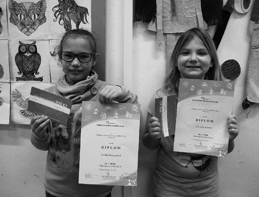 A Natálie Baranyaiová 2.A Sofie Zoe Janotová 2.A 2. Dominik Barfus 1.A 3. Jan Kryštofovič 3.A II. kategorie: 1. Adéla Géryková 4.A Běla Zenáhlová 4.A 2. Radim Výstřela 5.
