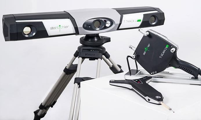 Obrázek 44: Ruční laserový 3D skener Steinbichler T-Scan CS [22] Skener umožňuje rychlé, intuitivní a velmi přesné 3D skenování.