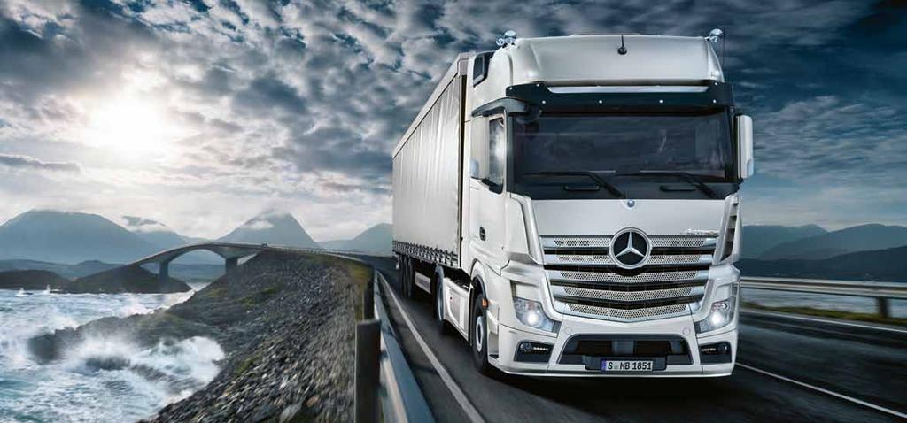 Actros. Dálková doprava. 18 33 tun.
