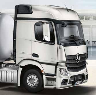 Actros Loader: pro všechny, kteří chtějí vyšší užitečné zatížení. Nižší pohotovostní hmotnost, vyšší užitečné zatížení od masky chladiče až po koncový příčník.