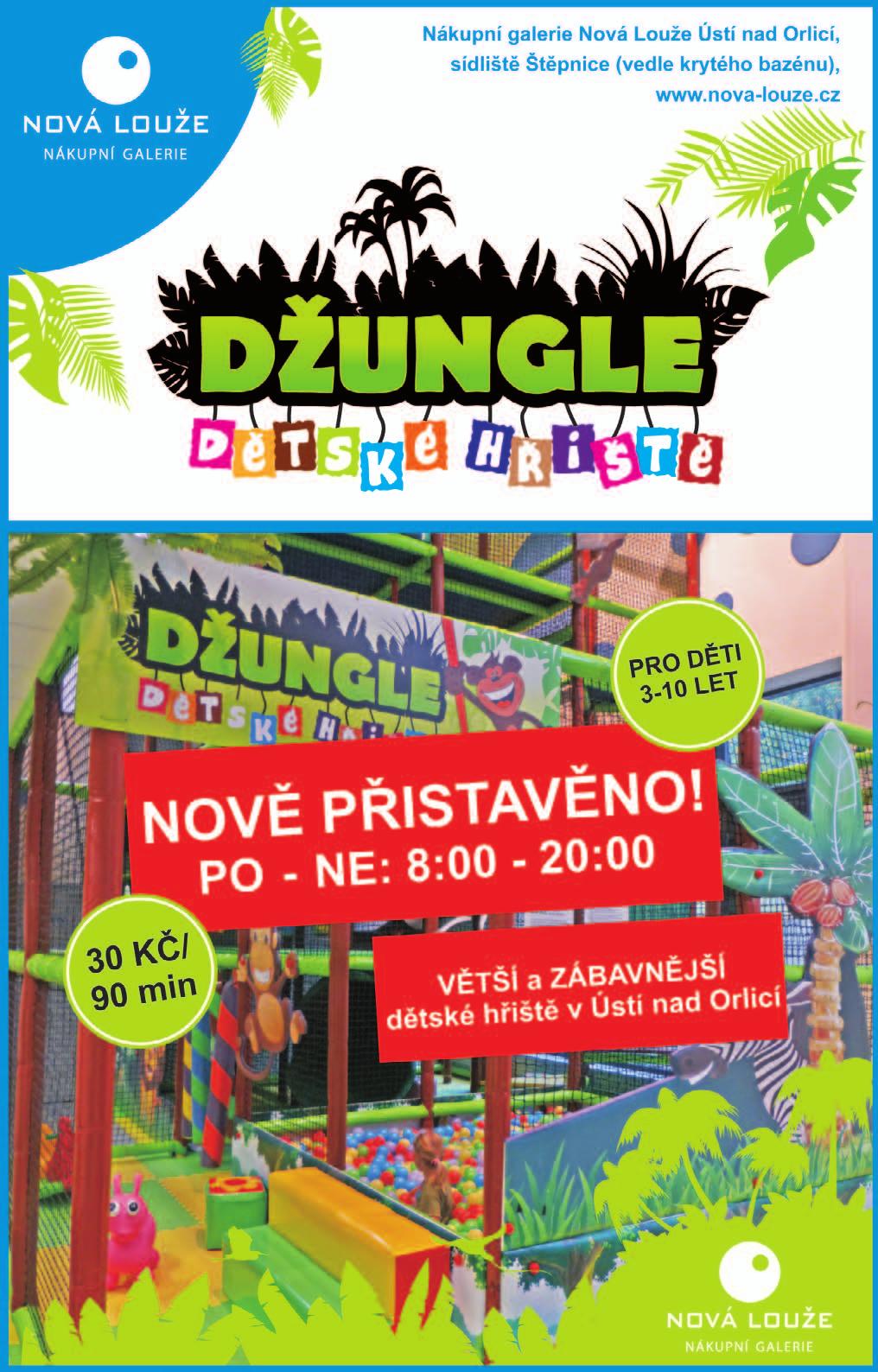 V nákupní galerii Nová Louže se