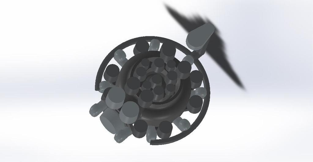 Obr. 40 3D model odlitku čerpadla s