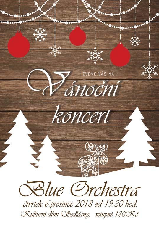 I v letošní sezoně si toto výborné hudební seskupení pro diváky připravilo své vystoupení VÁNOČNÍ BLUE ORCHESTRA Program bude sestaven do dvou polovin.