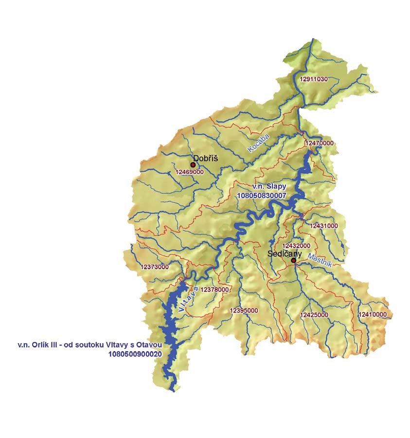 10 DÍLČÍ POVODÍ VLTAVY PO BEROUNKU Dílčí povodí VLTAVY po BEROUNKU Vltava, která prame