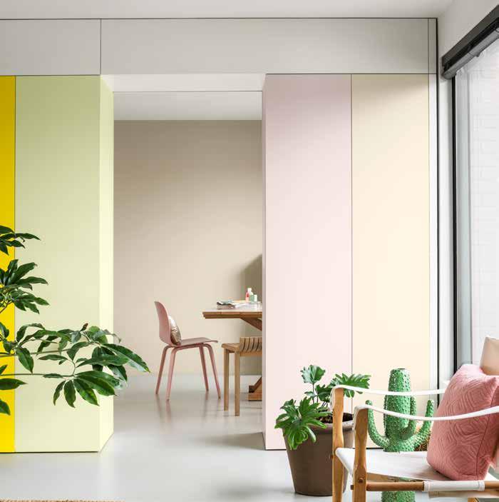 PASTEL OASIS Foto: Akzo Nobel Obytné prostory se zmenšují, cena za bydlení jde nahoru.