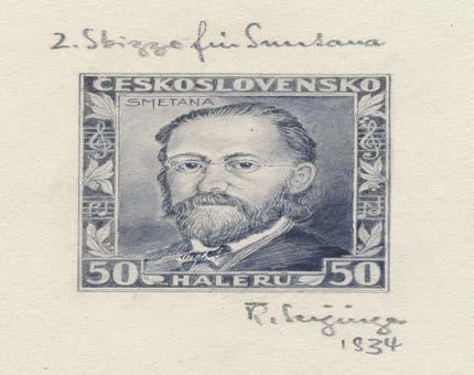 KRESBY 20 000,- 565 tužkokresba, návrh na zn.