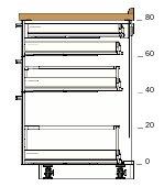 5 50205626 METOD rám spodní skříňky 60x60x80 cm 40205090 RINGHULT čelo zásuvky lesklá 60x20 cm 300, 2 600, 30205104 RINGHULT čelo zásuvky lesklá 60x40 cm 20204628 MAXIMERA zásuvka, nízká 600, 2 1