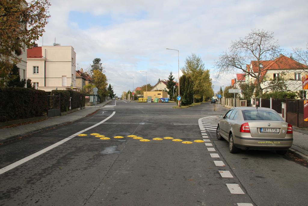 svislého a vodorovného značení viz přílohu) Výhled: V případě rekonstrukce povrchů v ul.