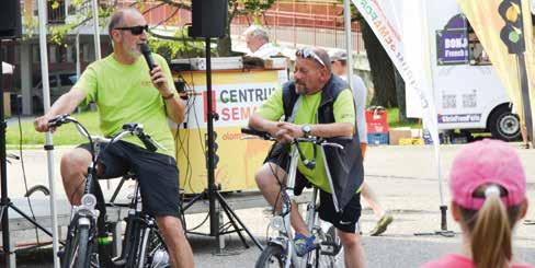Bicykl s elektrickým pohonem je možné v centru Semafor i zapůjčit. Podle statistik přibylo hodně úrazů a nehod seniorů na elektrokolech.